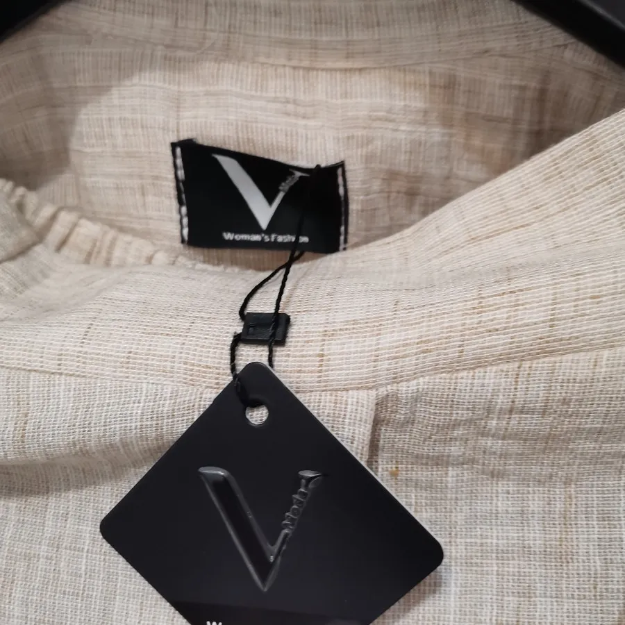 ست شومیز دامن نو کرمی نخ