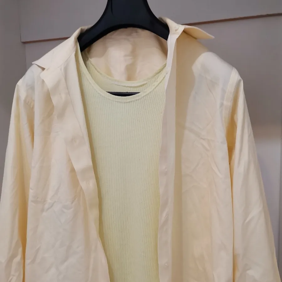 شومیز زرد کره ای ترندسال