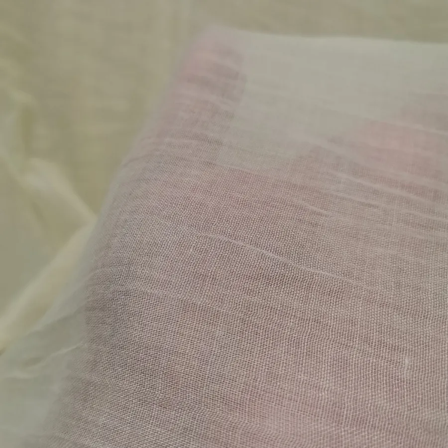 شال نخ حریر زرد کره ترند