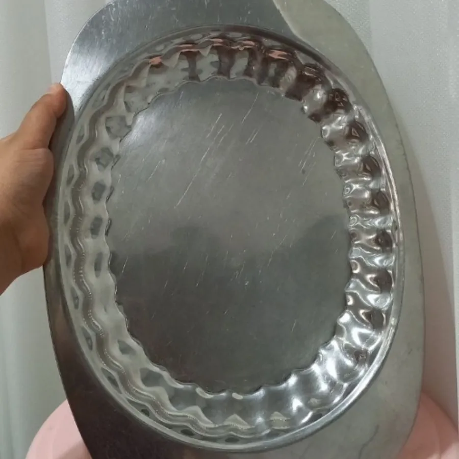 ظرف سرو سایزبزرگ استیل