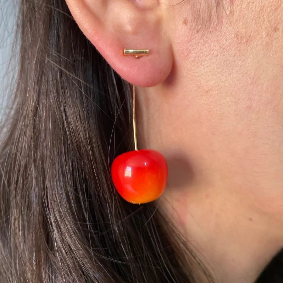 گوشواره آلبالو گیلاس