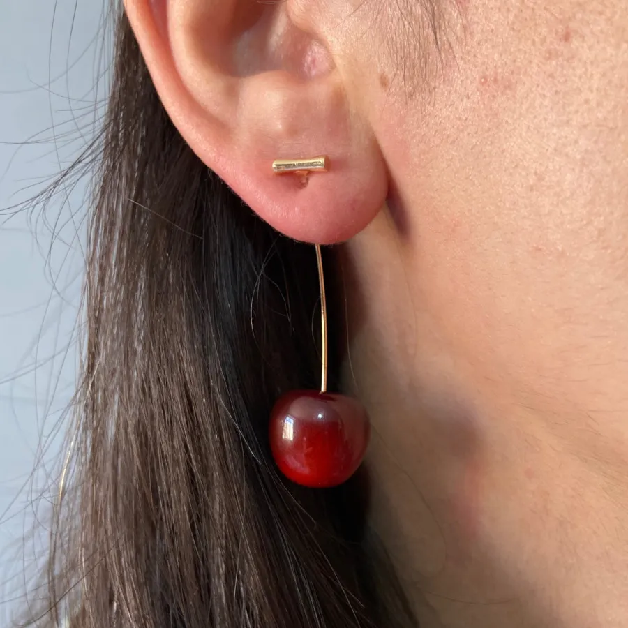 گوشواره آلبالو گیلاس