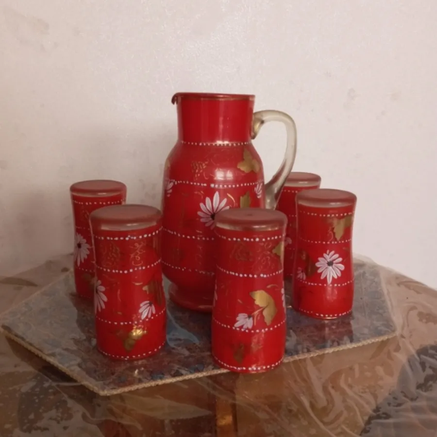 پارچ و لیوان قدیمی انتیک