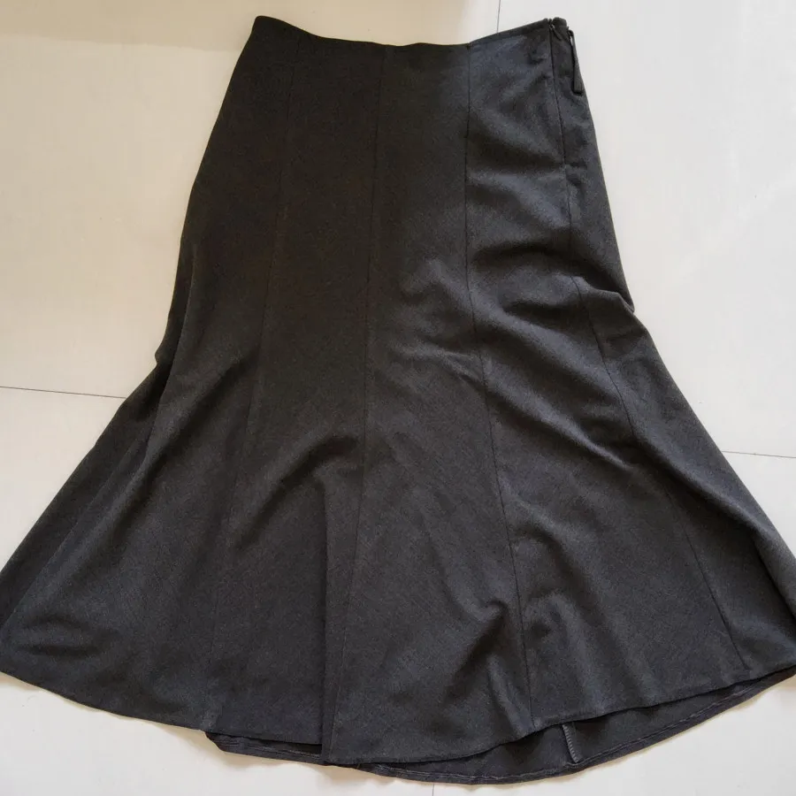 دامن پشمی دودی