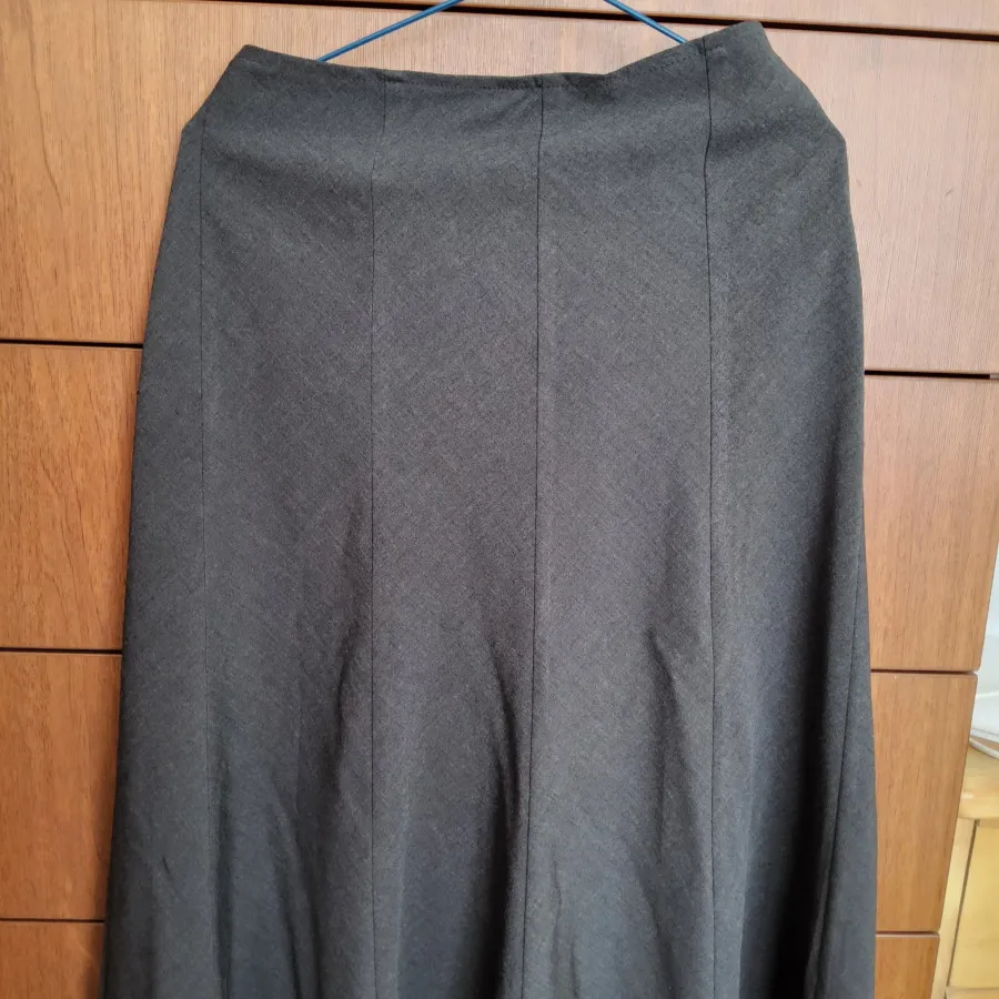 دامن پشمی دودی