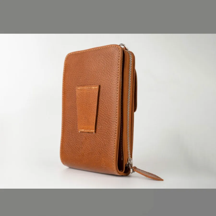 کیف چرم پاسپورتی دوشی