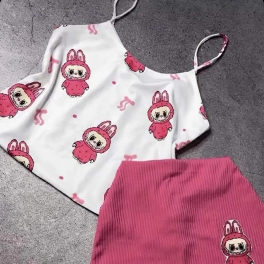 ست تاپ شورتک لبوبو