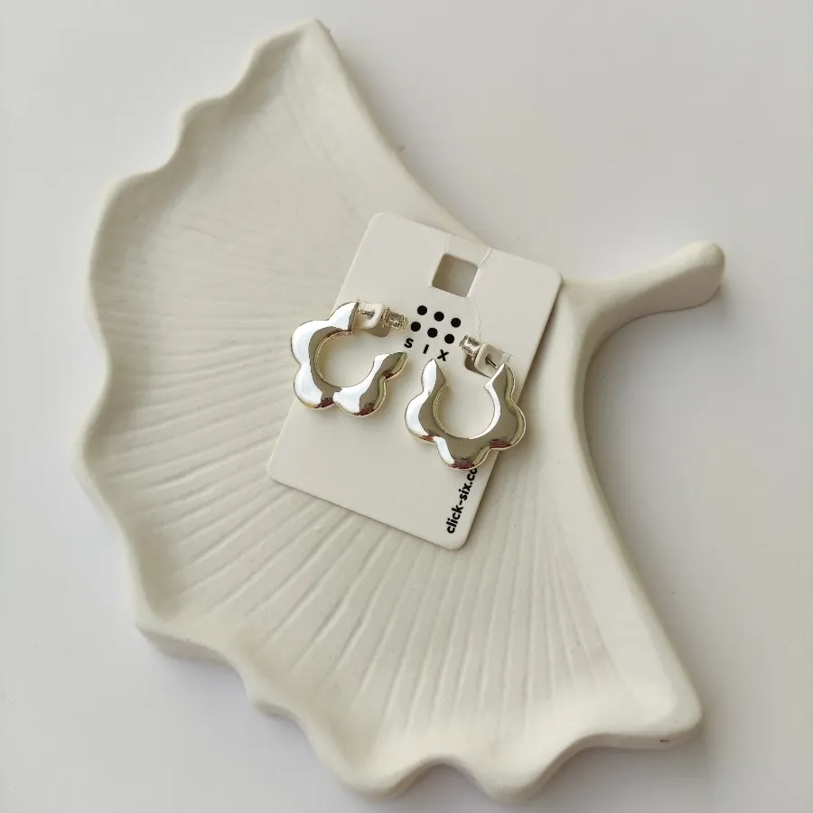 گوشواره گل پینترستی