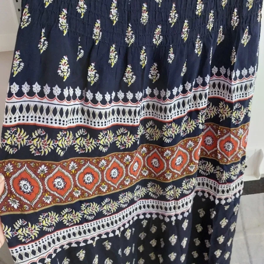 پیراهن ساحلی تمام نخ