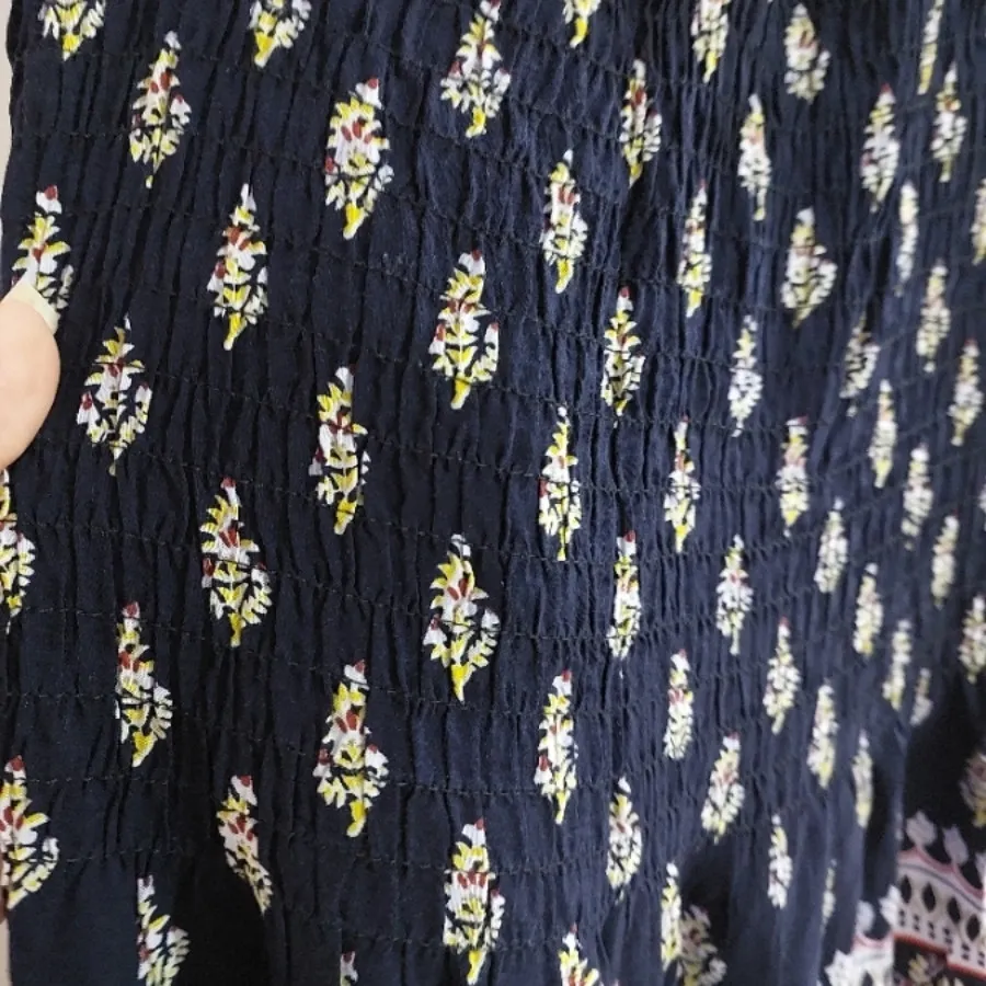 پیراهن ساحلی تمام نخ