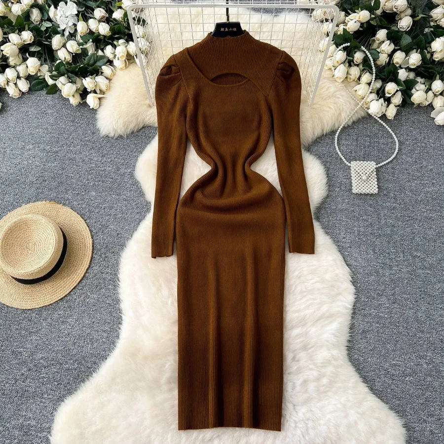 پیراهن بافت گرم بالا