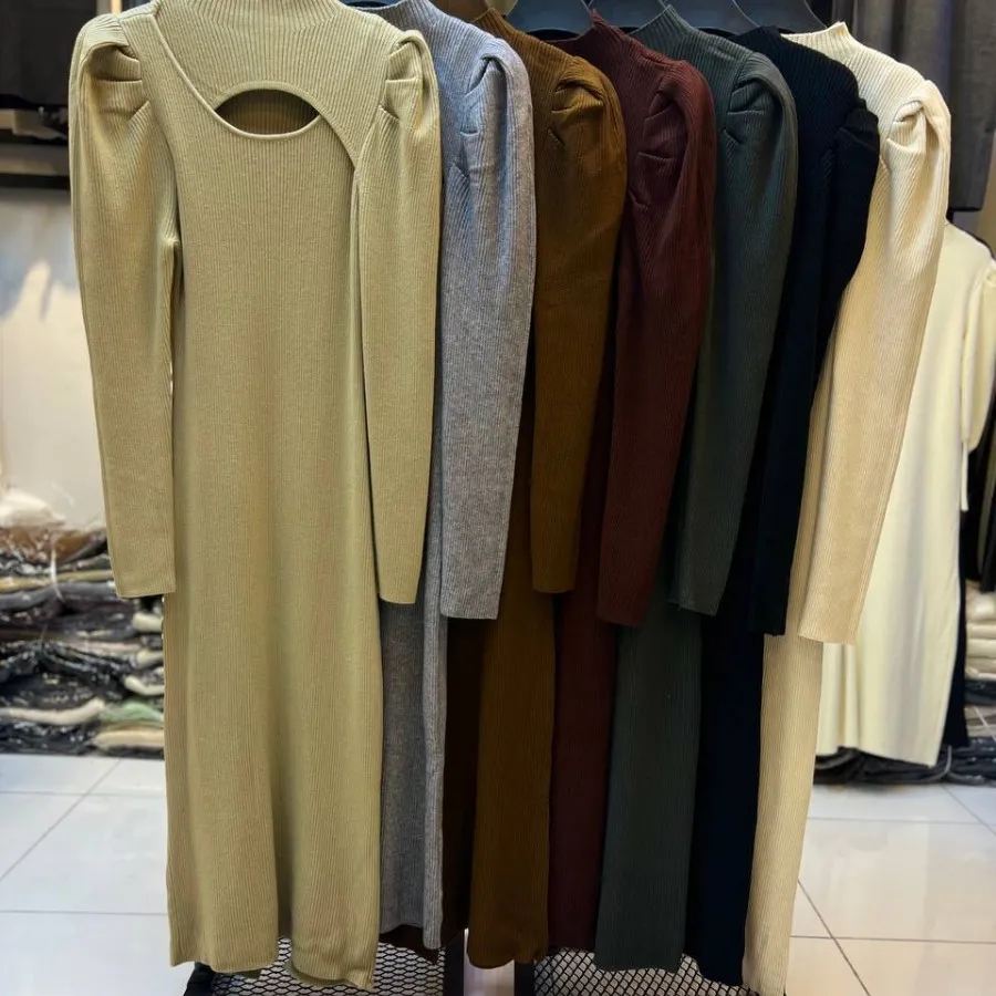 پیراهن بافت گرم بالا