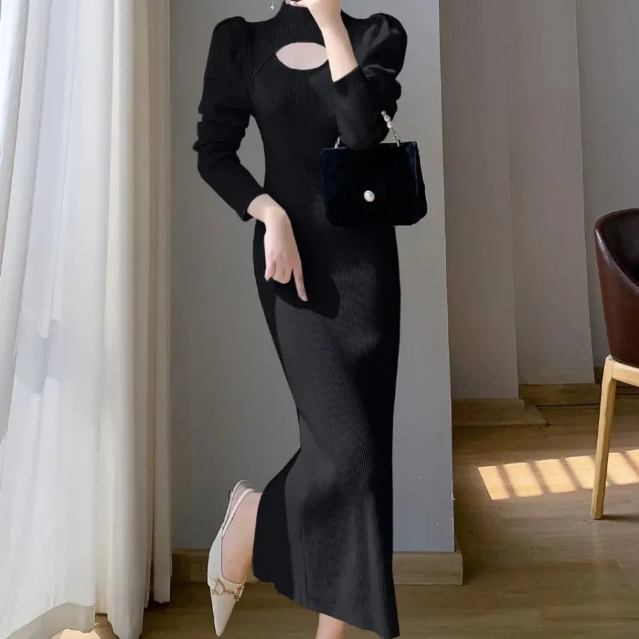 پیراهن بافت گرم بالا