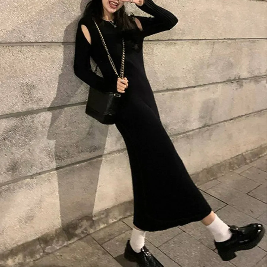 پیراهن بافت گرم بالا