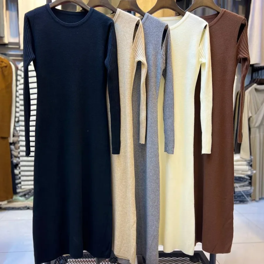 پیراهن بافت گرم بالا