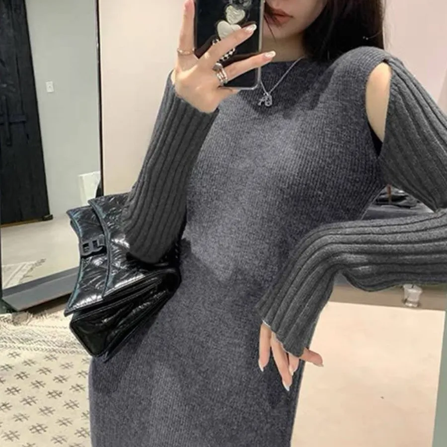 پیراهن بافت گرم بالا