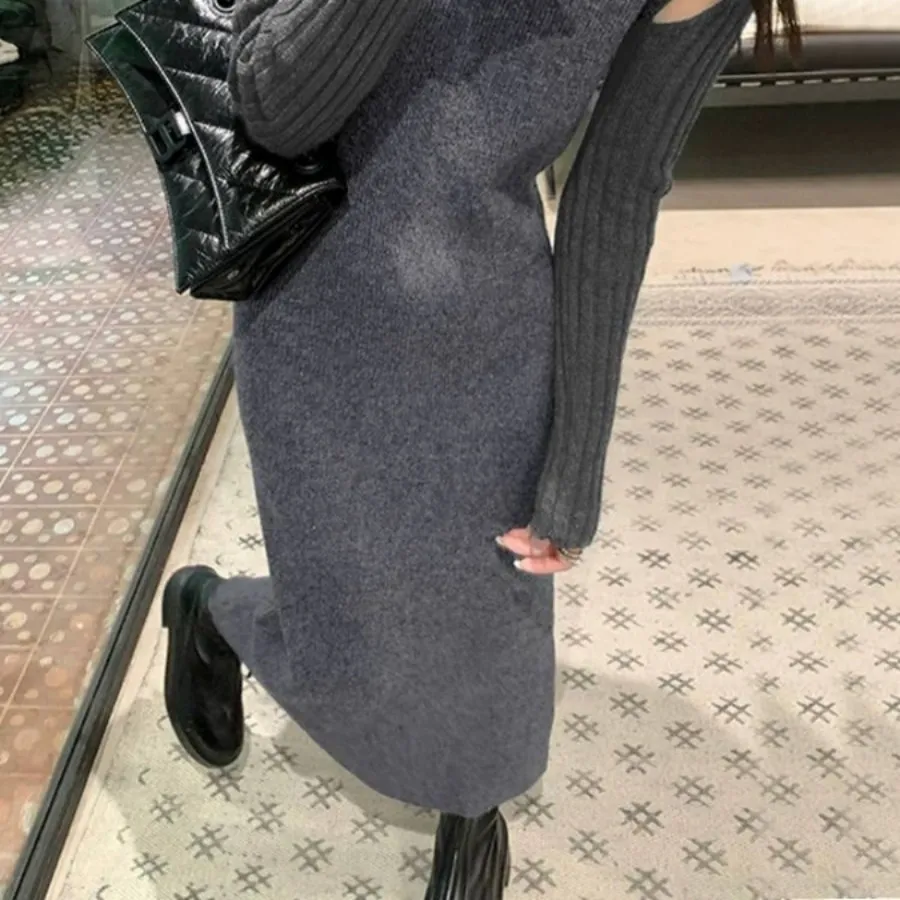 پیراهن بافت گرم بالا