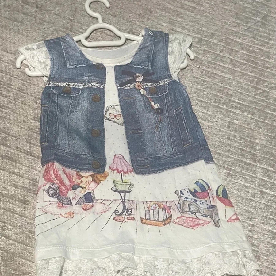 لباس دخترانه 1_2 سال