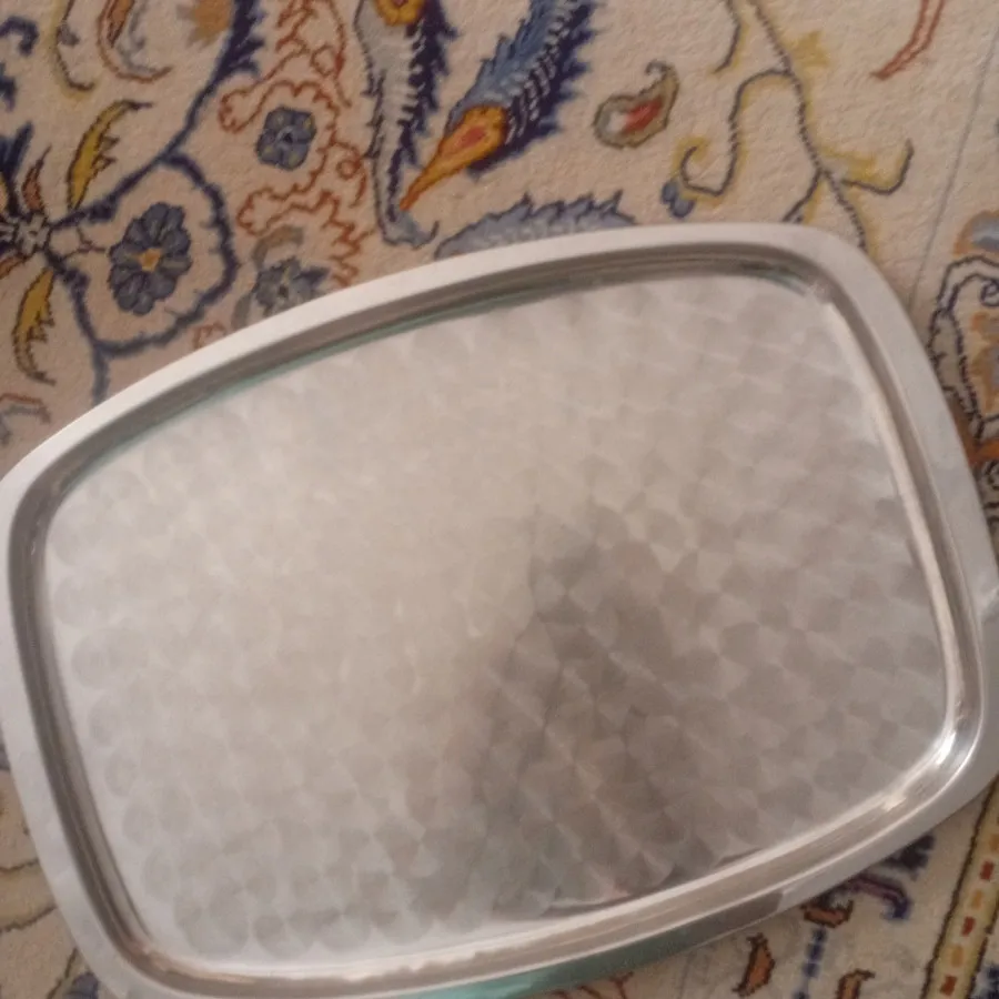 سینی استیل قدیمی