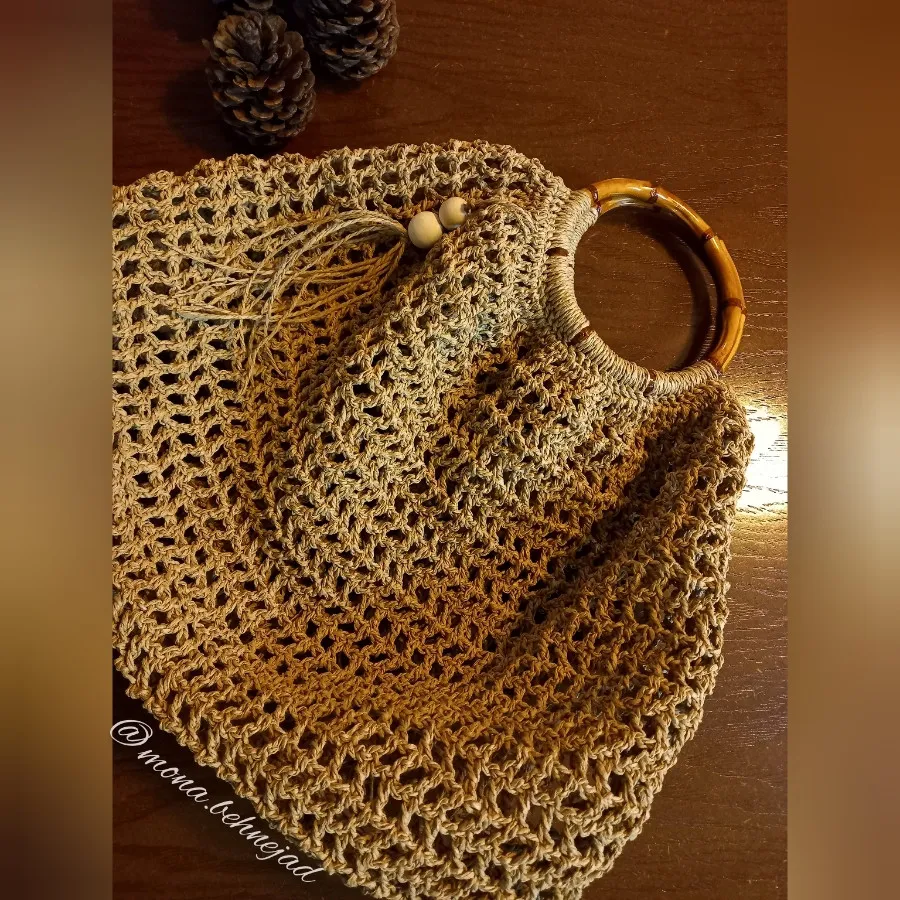 کیف رافیا دستبافت