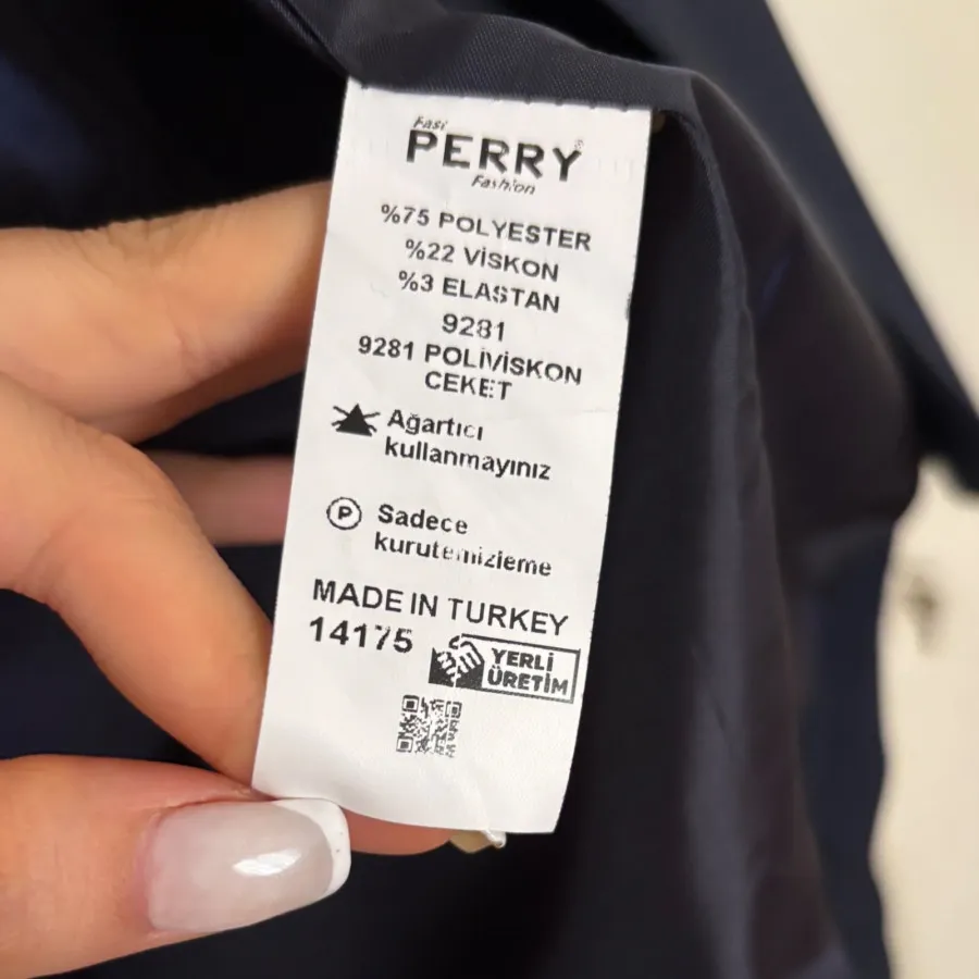 کت بلیزر ترک پیری