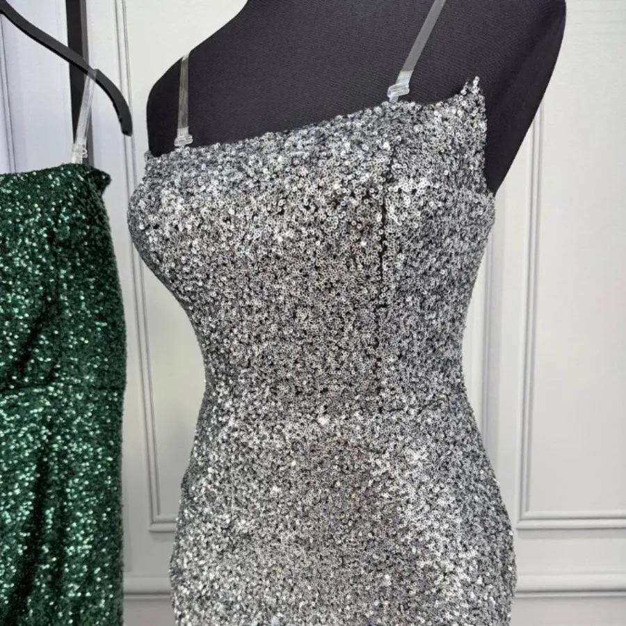 پیراهن مجلسی پولکی