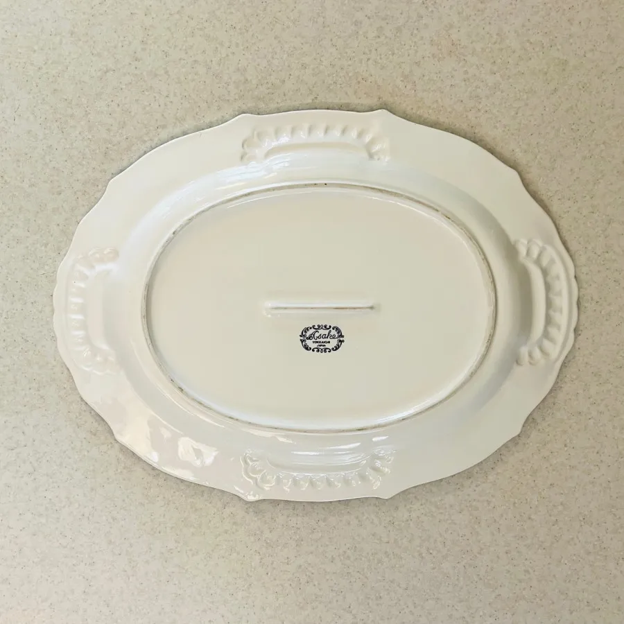 دیس گل و مرغی ژاپن قدیمی