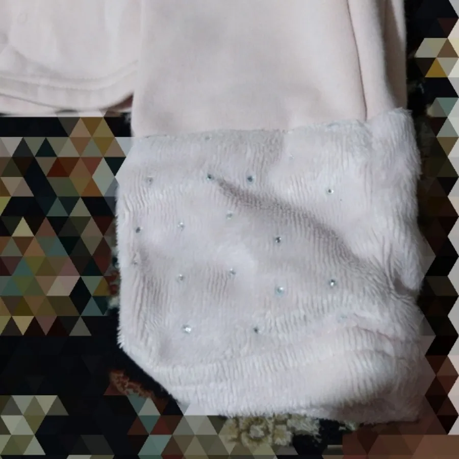 لباس زمستانه صورتی خوشکل