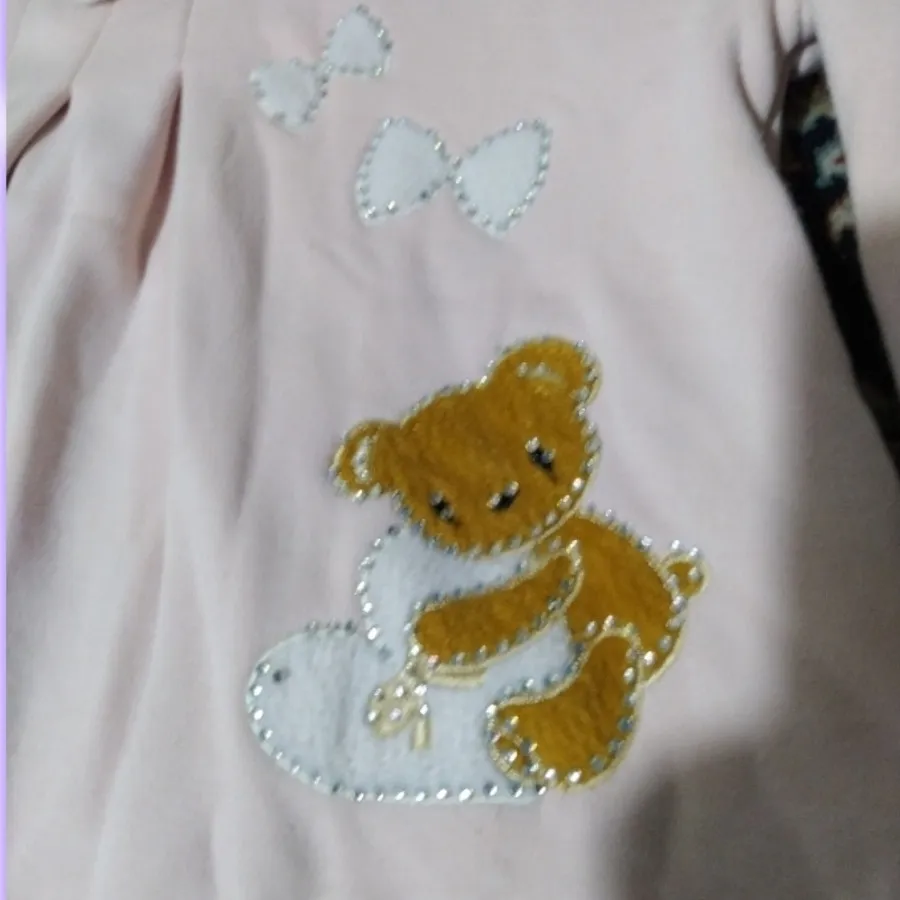 لباس زمستانه صورتی خوشکل