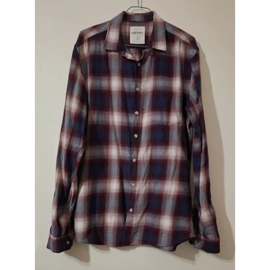 شومیز چهارخونه خارجی