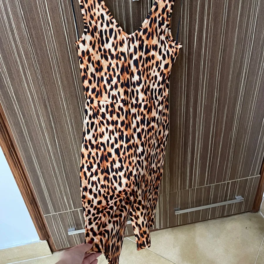 سرهمی کوتاه طرح پلنگی