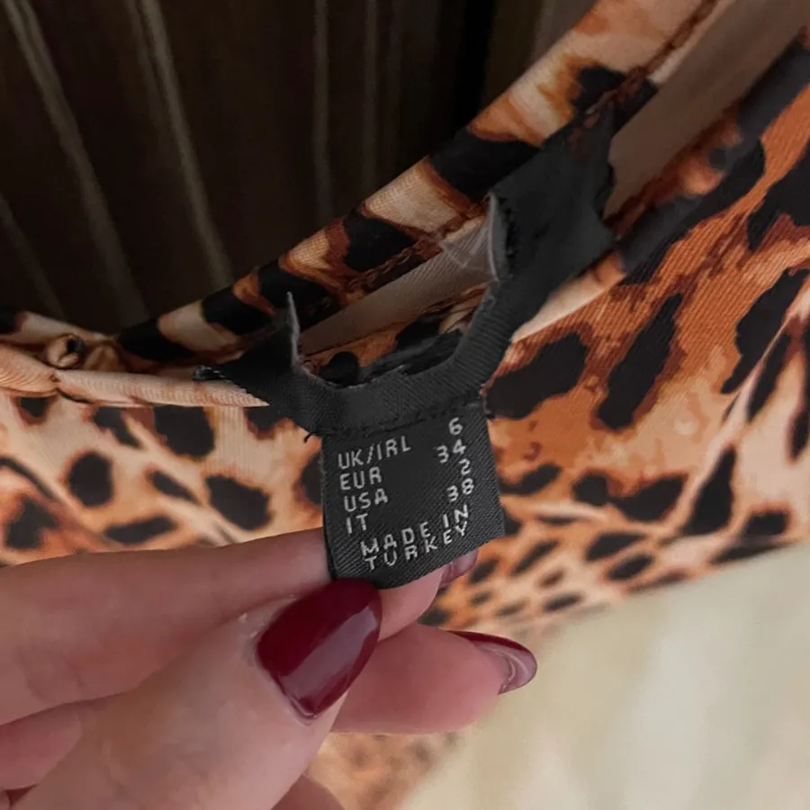 سرهمی کوتاه طرح پلنگی