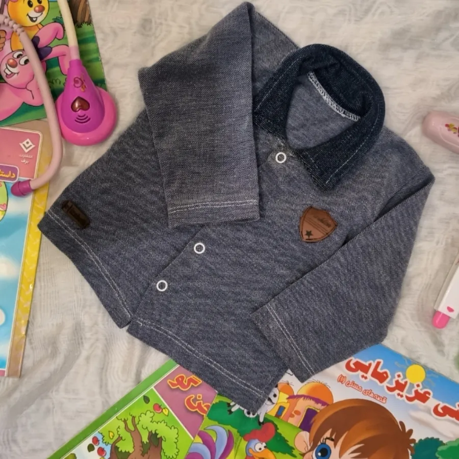 بلوز دکمه دار کودک