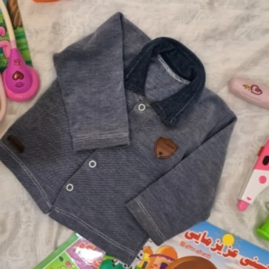 بلوز دکمه دار کودک