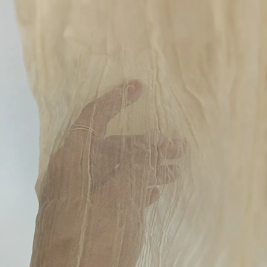 شال پلیسه حریر