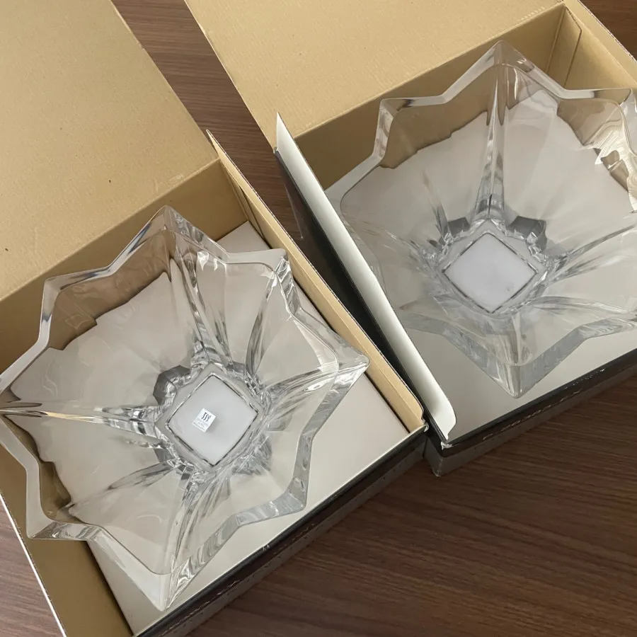 کاسه آجیل سالاد بلور ژاپن