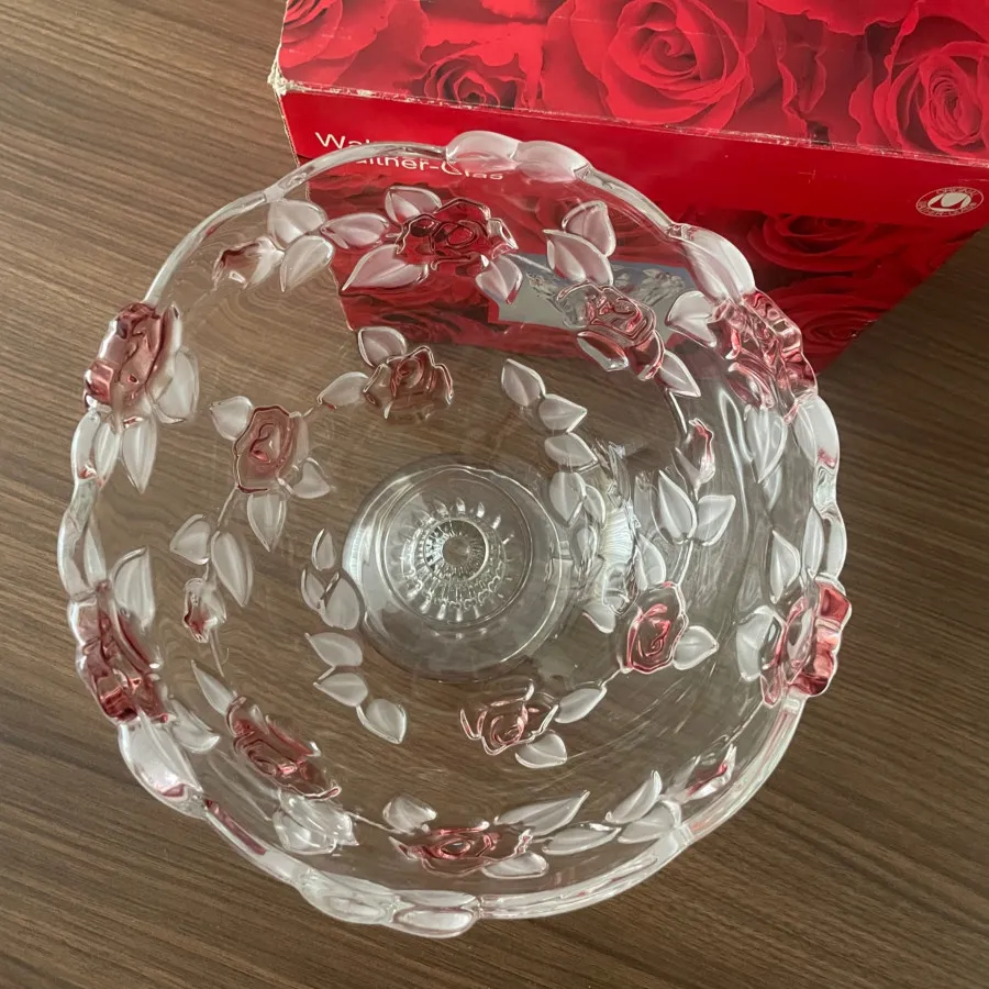 کاسه پایه دار بلور والتر