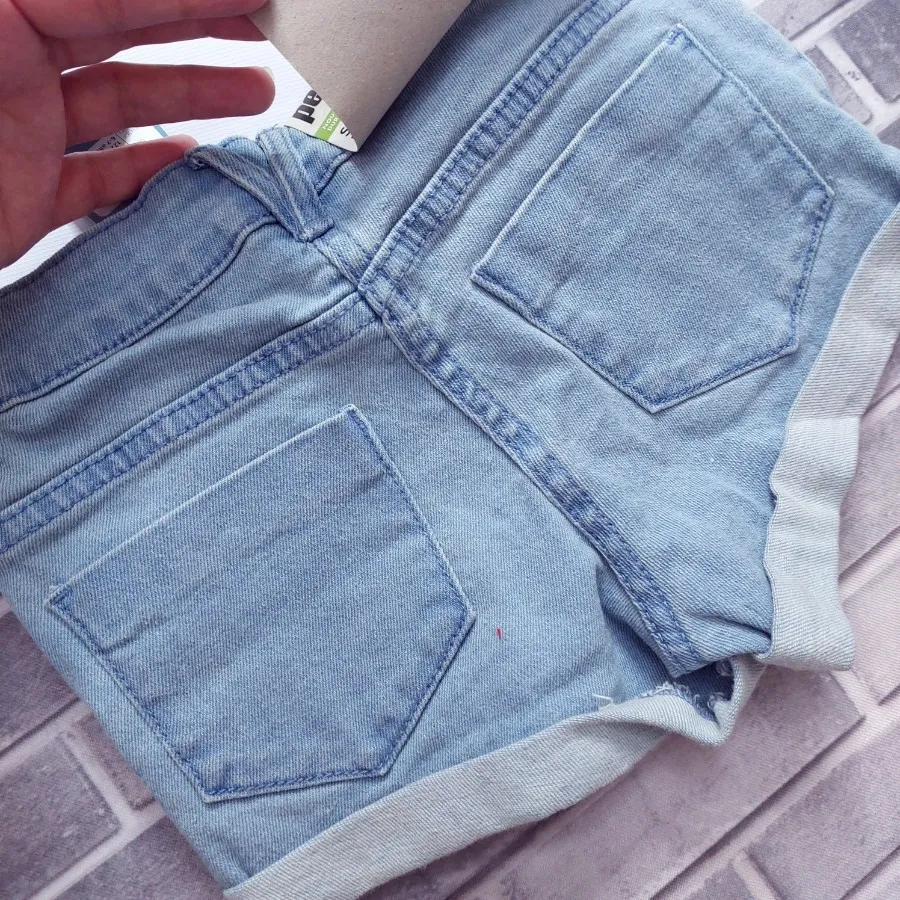 شورتک جین دخترانه