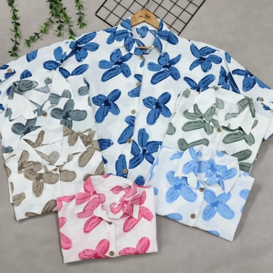 شومیز گل گلی