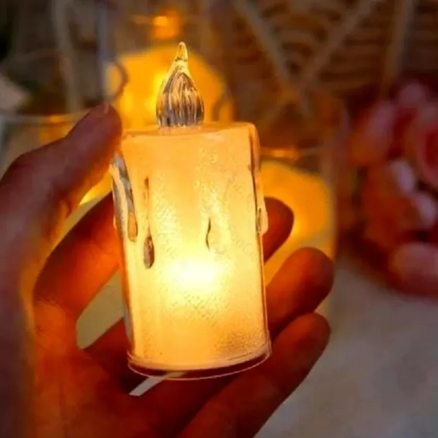 شمع ال ای دی  کریستالی