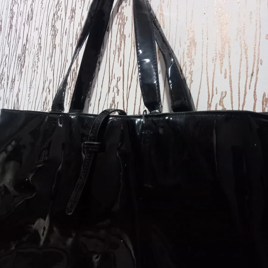 کیف بزرگ ورنی