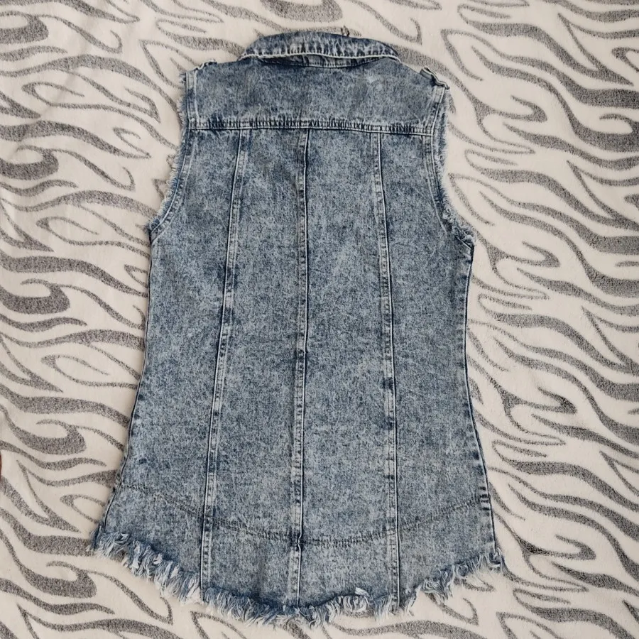 وست جلیقه جین