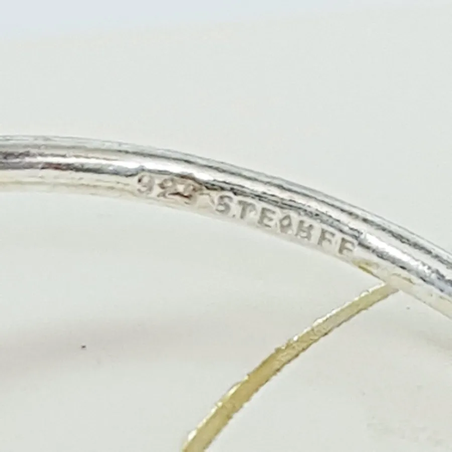 انگشتر نقره 925 گل بابونه