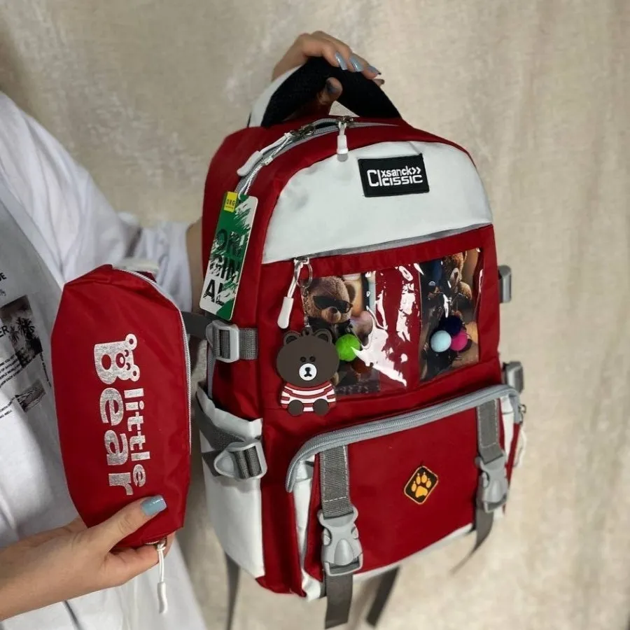 کوله پشتی و جامدادی