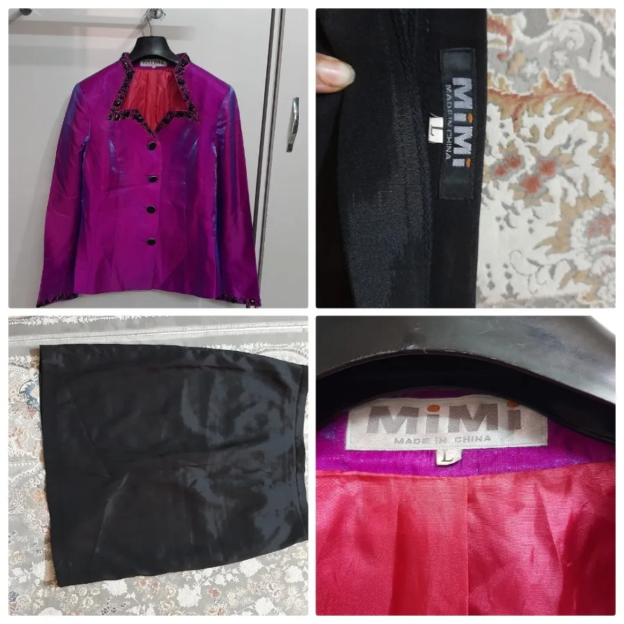 کت دامن خارجی برند سایز44