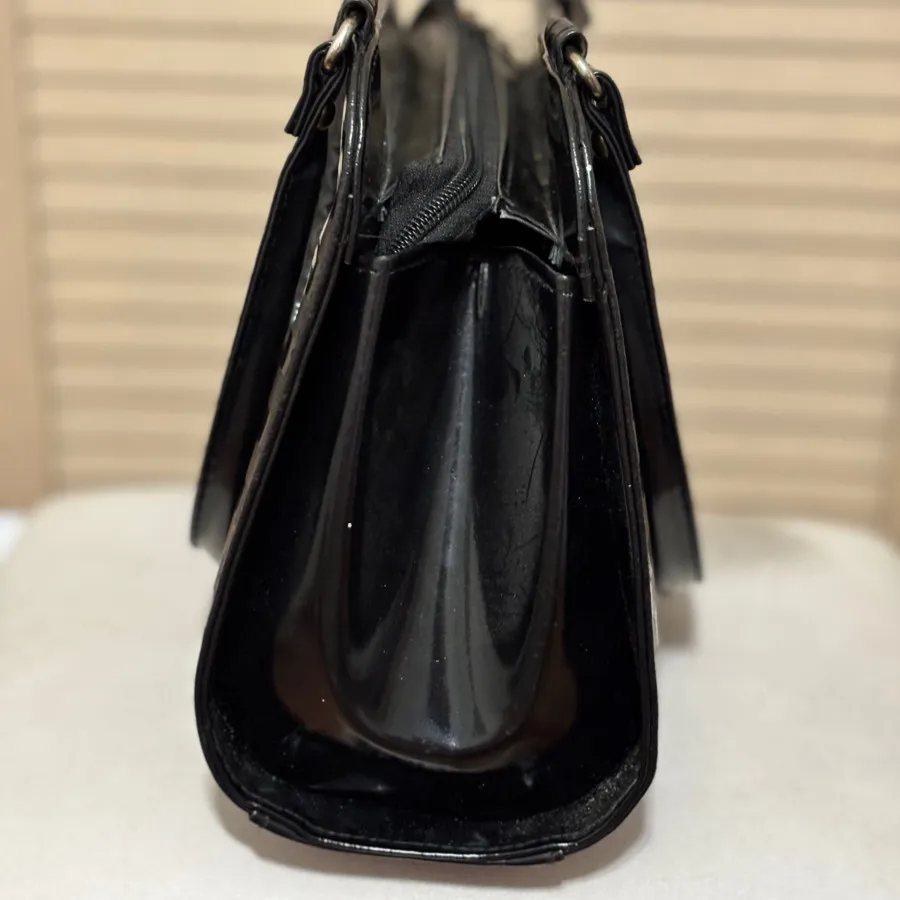 کیف ورنی مشکی