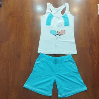 ست تاپ و شلوارک خارجی