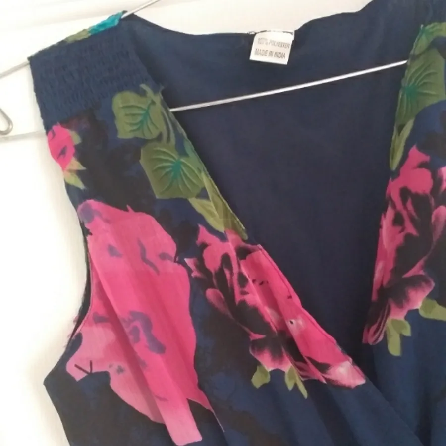 پیراهن حریر ساحلی