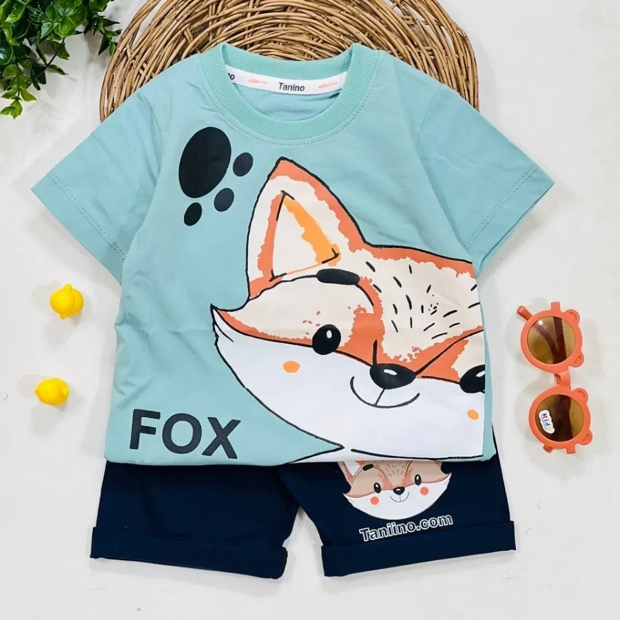 تیشرت شلوارک روباه بچگانه