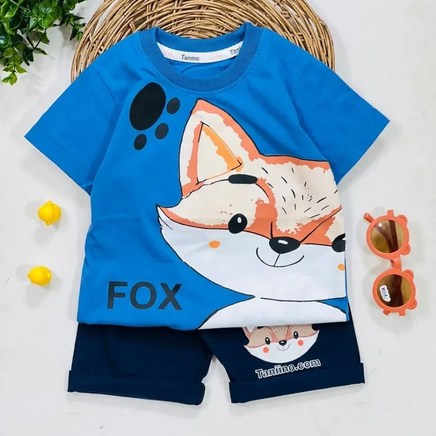 تیشرت شلوارک روباه بچگانه